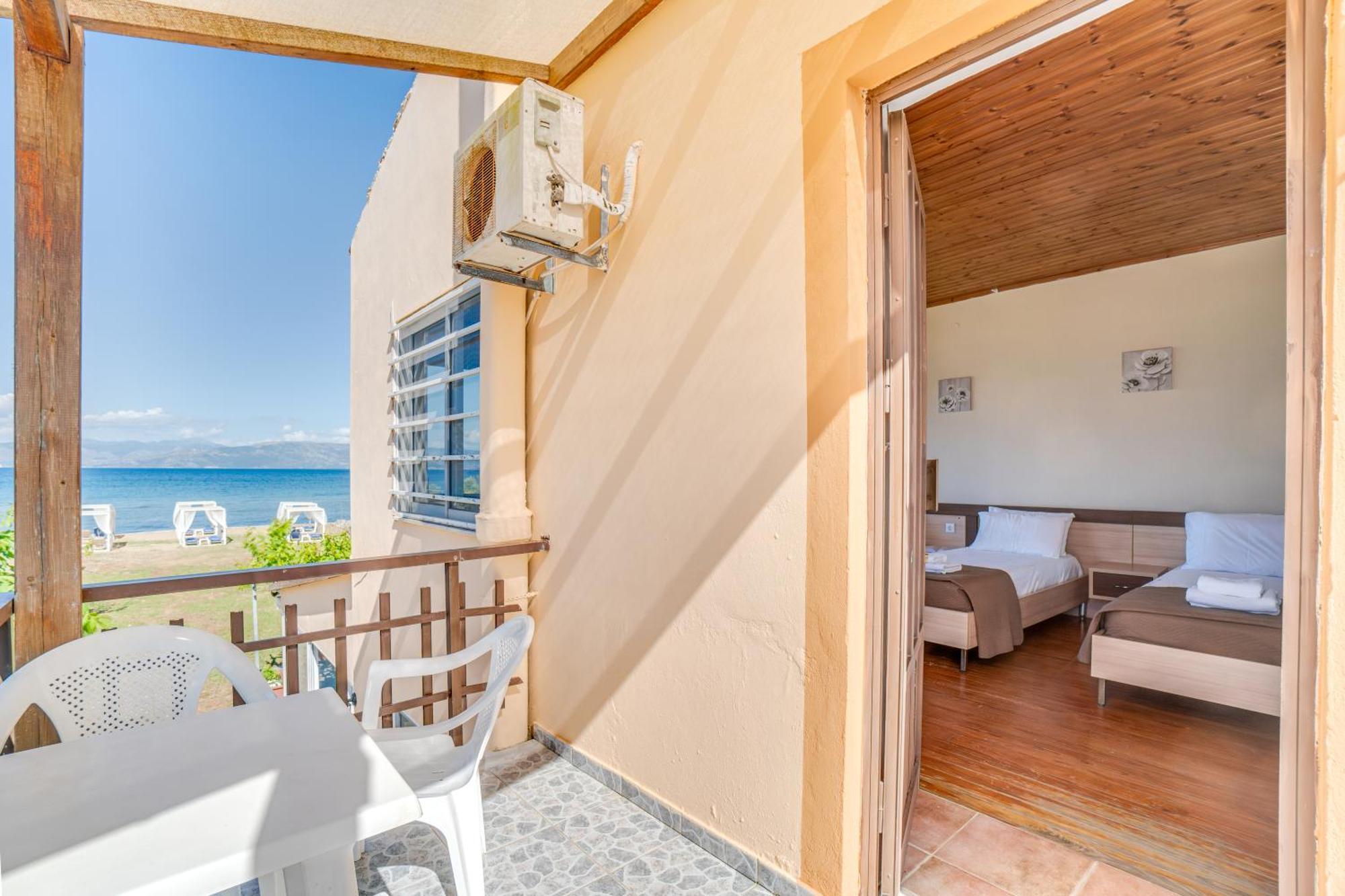 Sandy Beach Houses - Sea View Kávos المظهر الخارجي الصورة