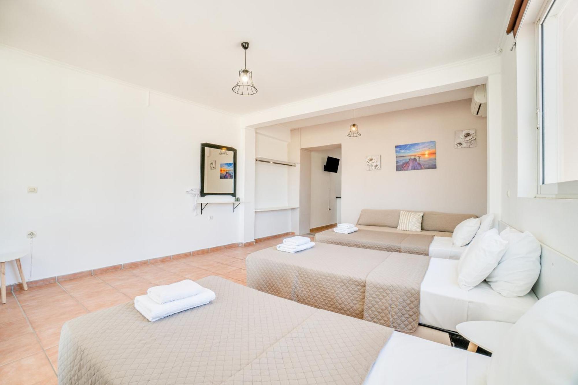 Sandy Beach Houses - Sea View Kávos المظهر الخارجي الصورة