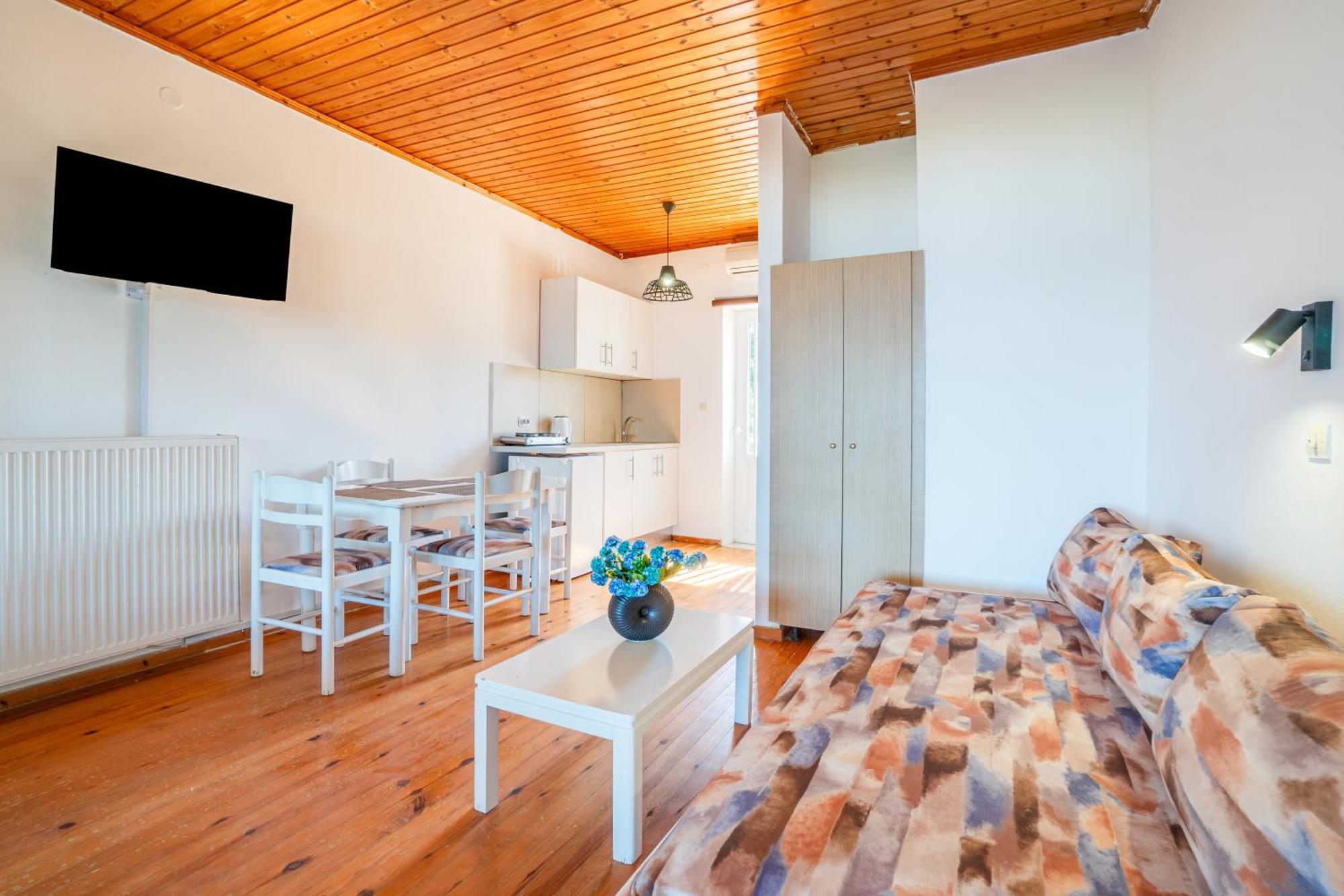 Sandy Beach Houses - Sea View Kávos المظهر الخارجي الصورة